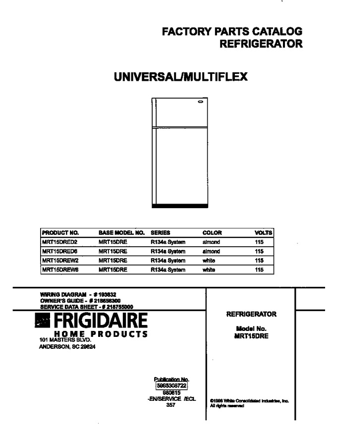 Diagram for MRT15DRED6