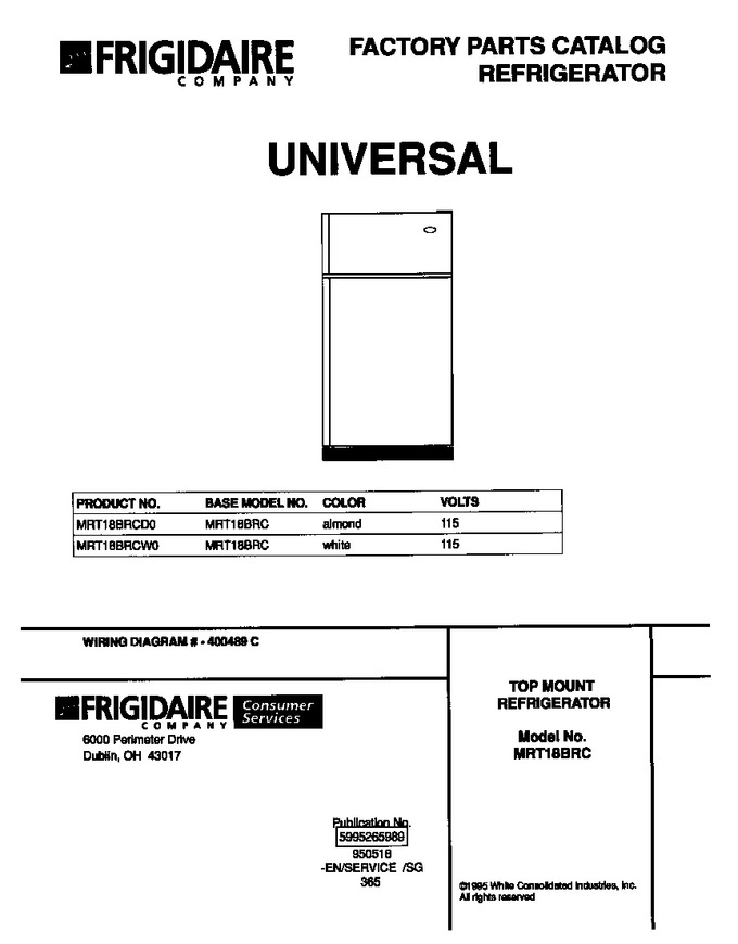 Diagram for MRT18BRCD0