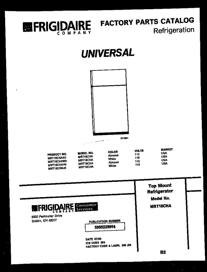 Diagram for MRT18CHAWW0