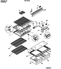 Diagram for 04 - Shelves, Controls, Divider, Mullion