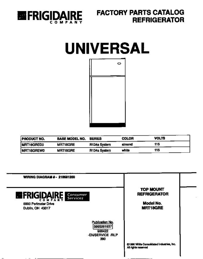 Diagram for MRT18GREW0