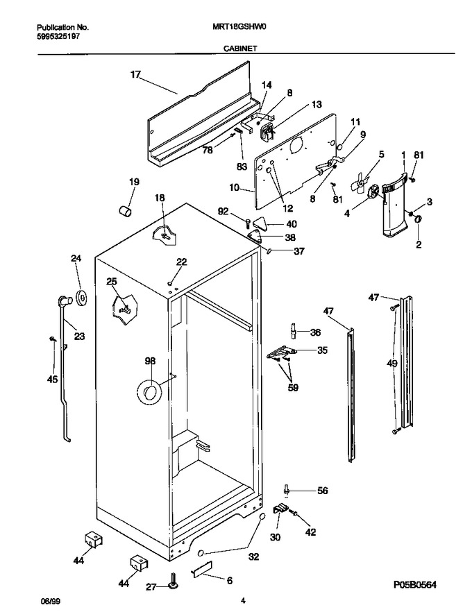 Diagram for MRT18GSHW0