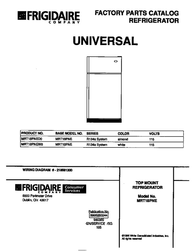 Diagram for MRT18PNEW0