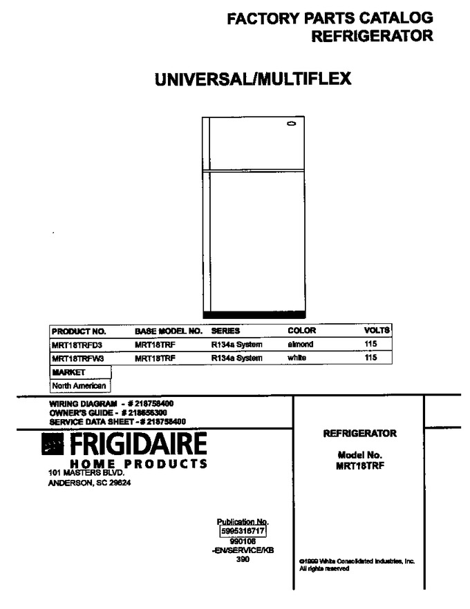 Diagram for MRT18TRFW3