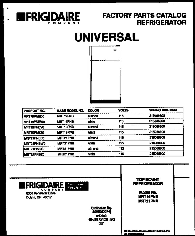 Diagram for MRT19PNBW0