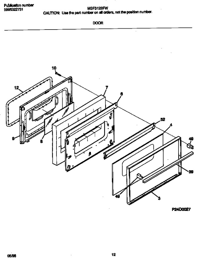 Diagram for MSF312BFWD