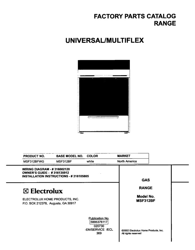 Diagram for MSF312BFWG