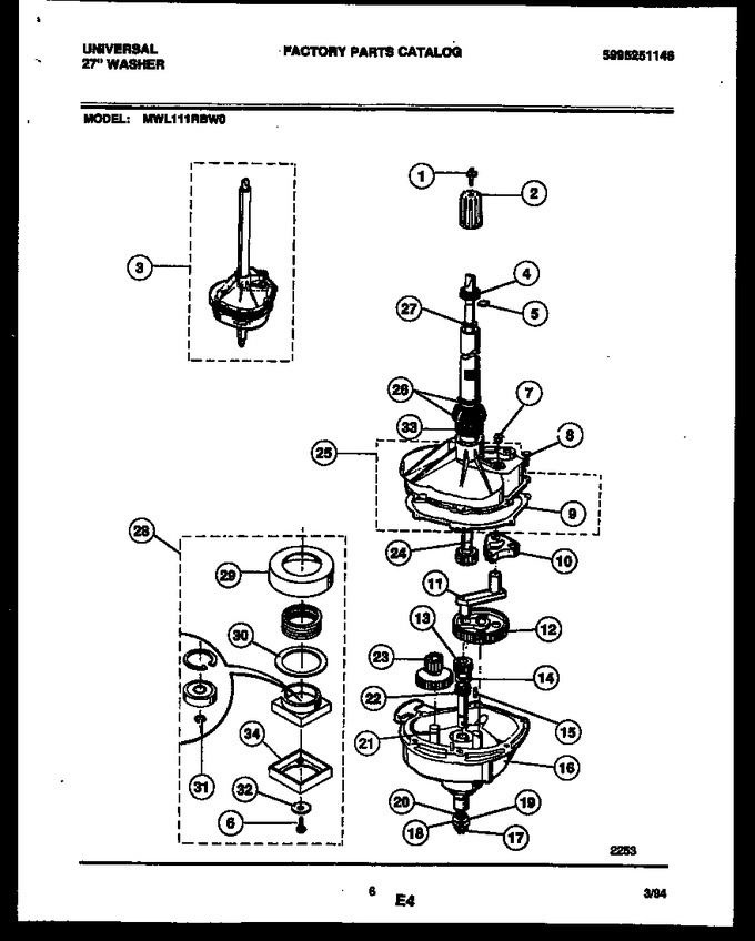 Diagram for MWL111RBW0