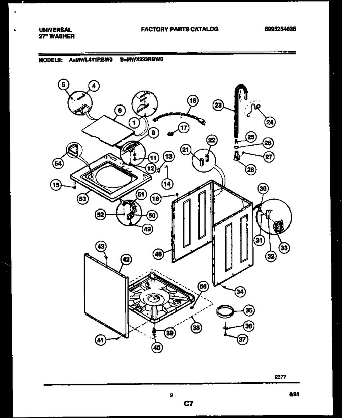 Diagram for MWL411RBD0