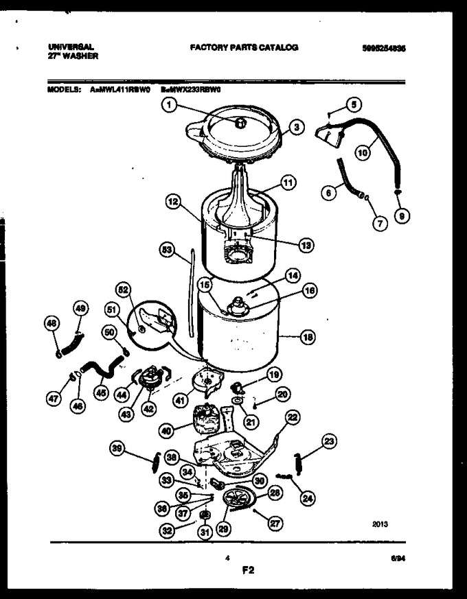 Diagram for MWL411RBW0