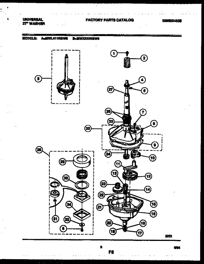 Diagram for MWX233RBWD0