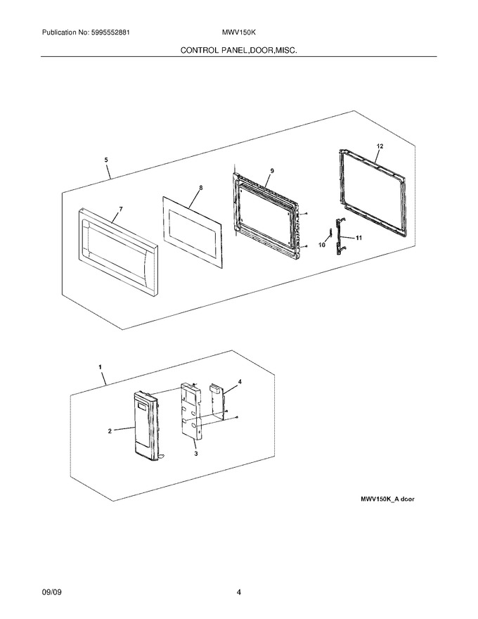 Diagram for MWV150KWA