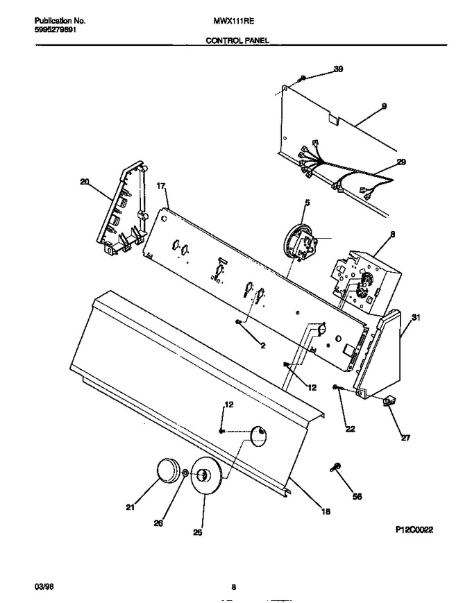 Diagram for MWX111REW0