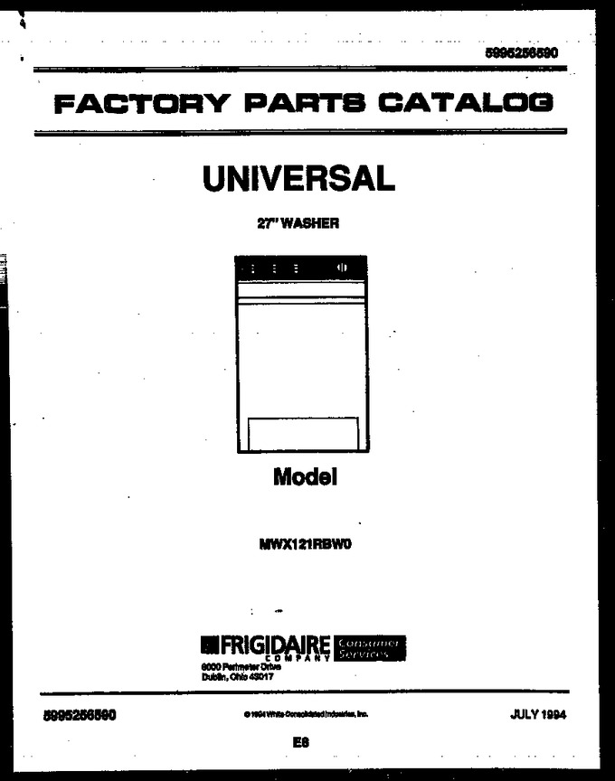 Diagram for MWX121RBWD0