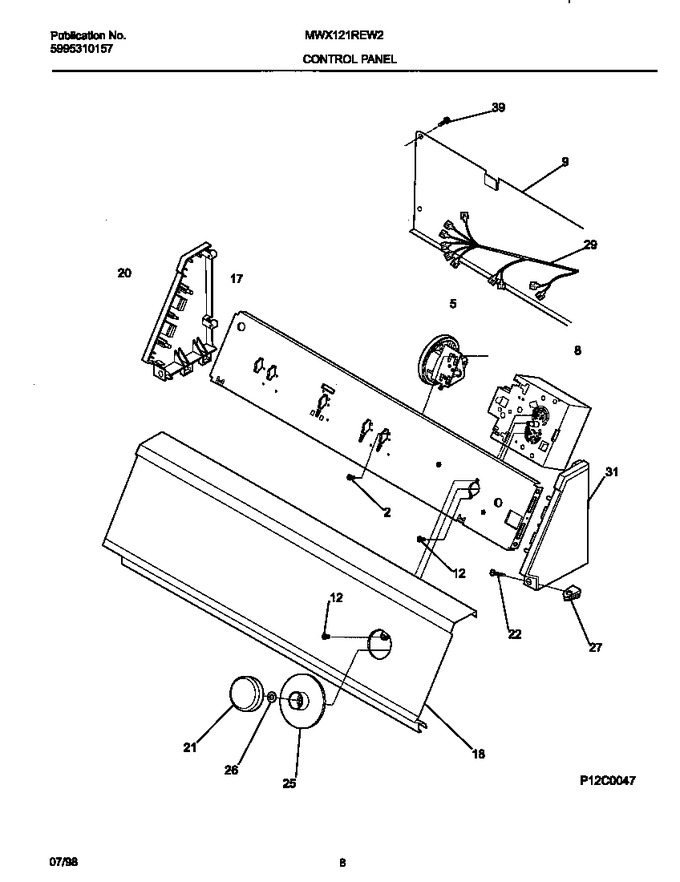 Diagram for MWX121REW2