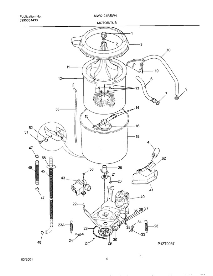 Diagram for MWX121REW4