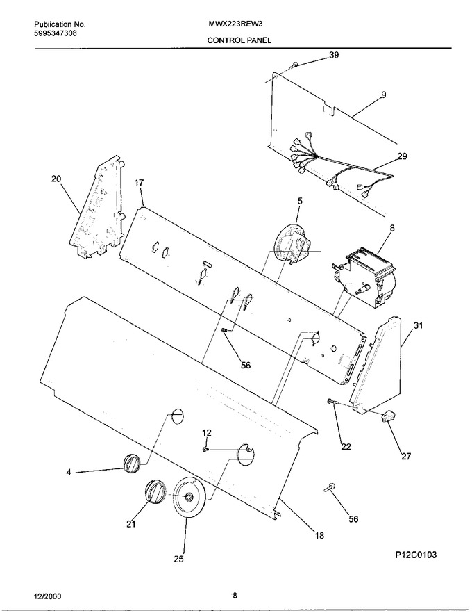 Diagram for MWX223REW3