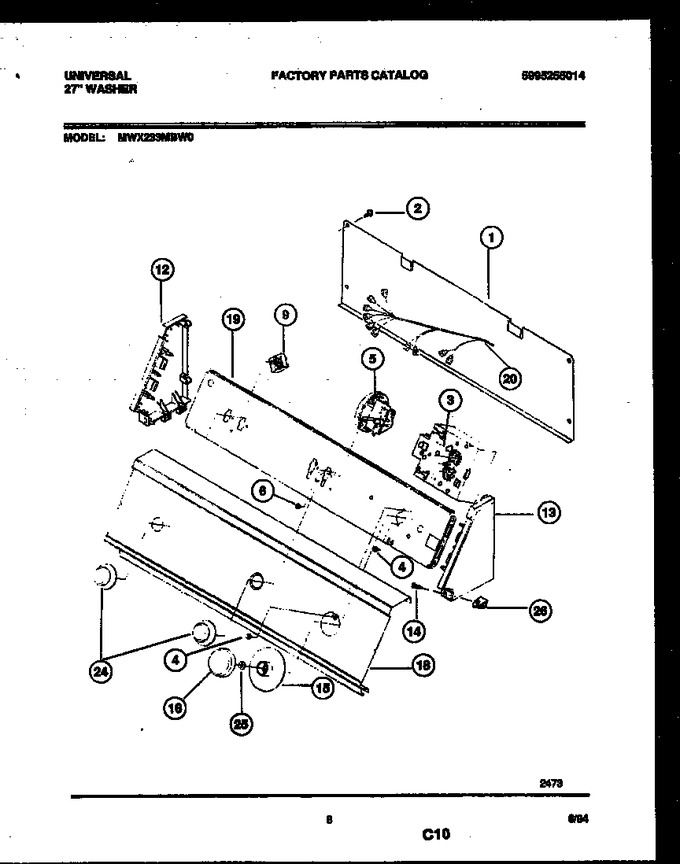 Diagram for MWX233MBW0