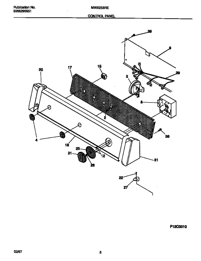 Diagram for MWX233REW1