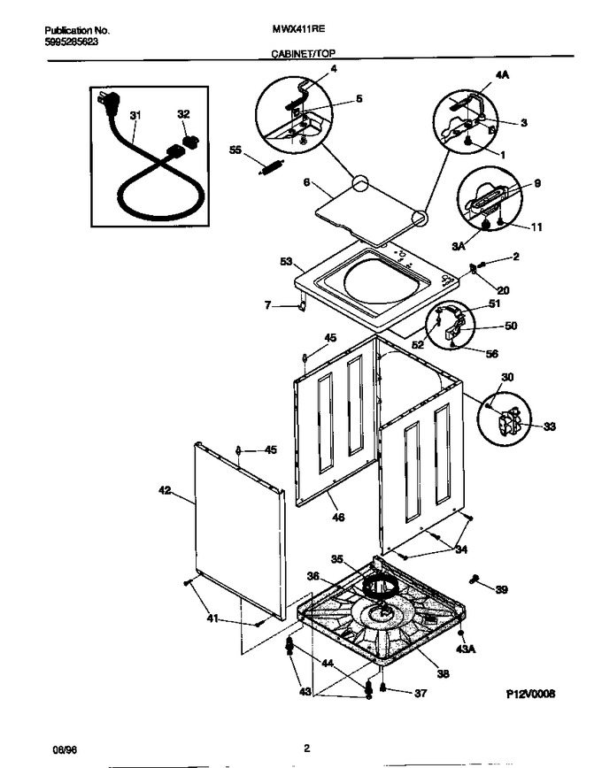 Diagram for MWX411REW0