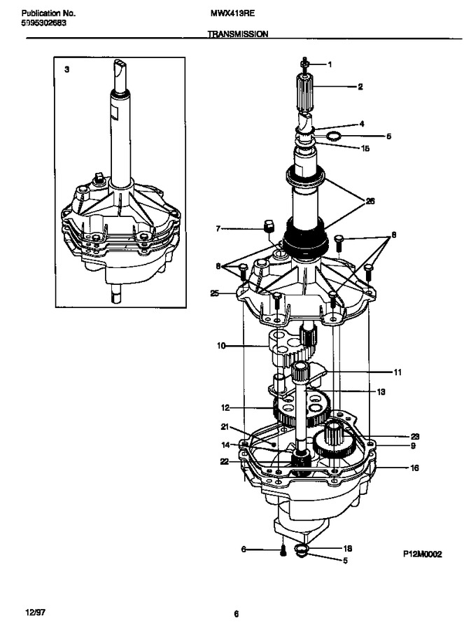 Diagram for MWX413REW1