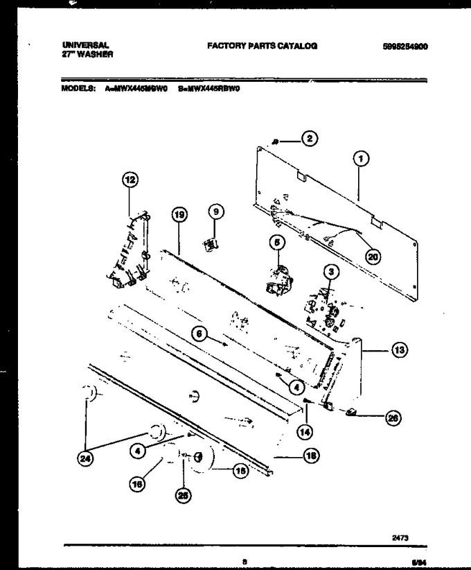 Diagram for MWX445RBD0