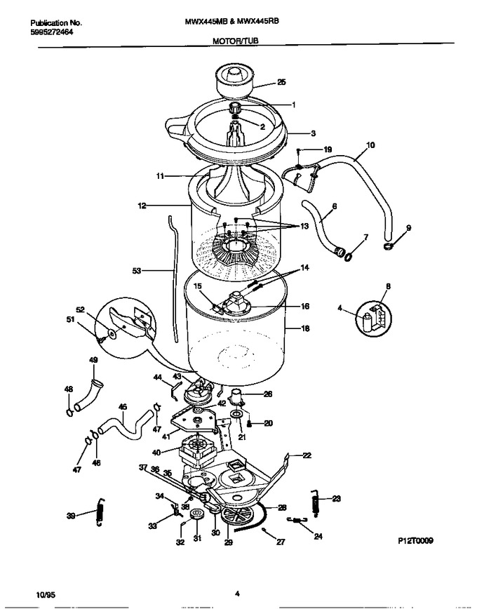 Diagram for MWX445MBW3