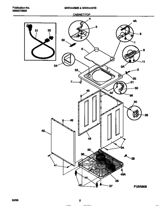 Diagram for MWX445RBD4