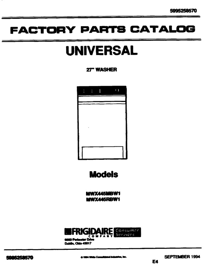 Diagram for MWX445RBW1