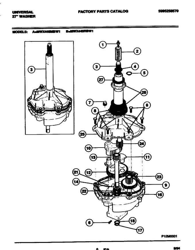 Diagram for MWX445RBW1