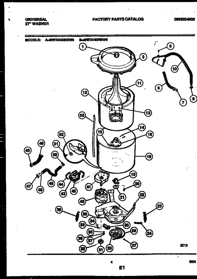 Diagram for MWX445MBWD0