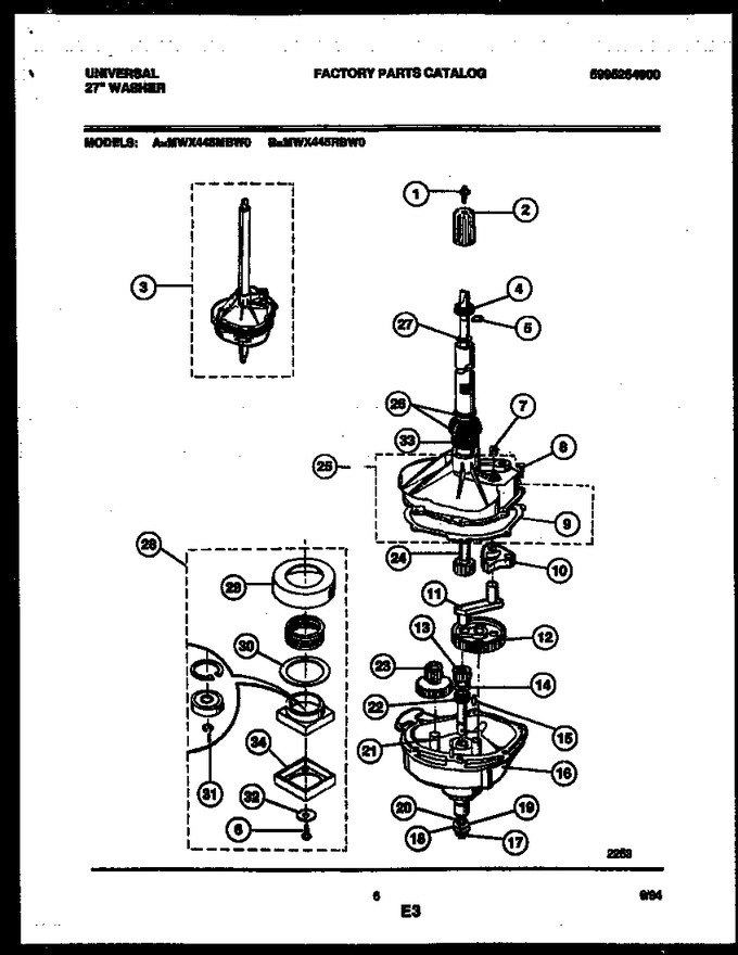 Diagram for MWX445MBWD0