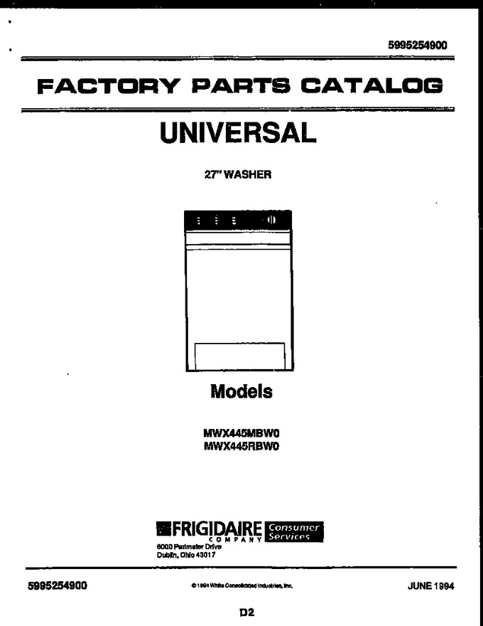 Diagram for MWX445MBWO