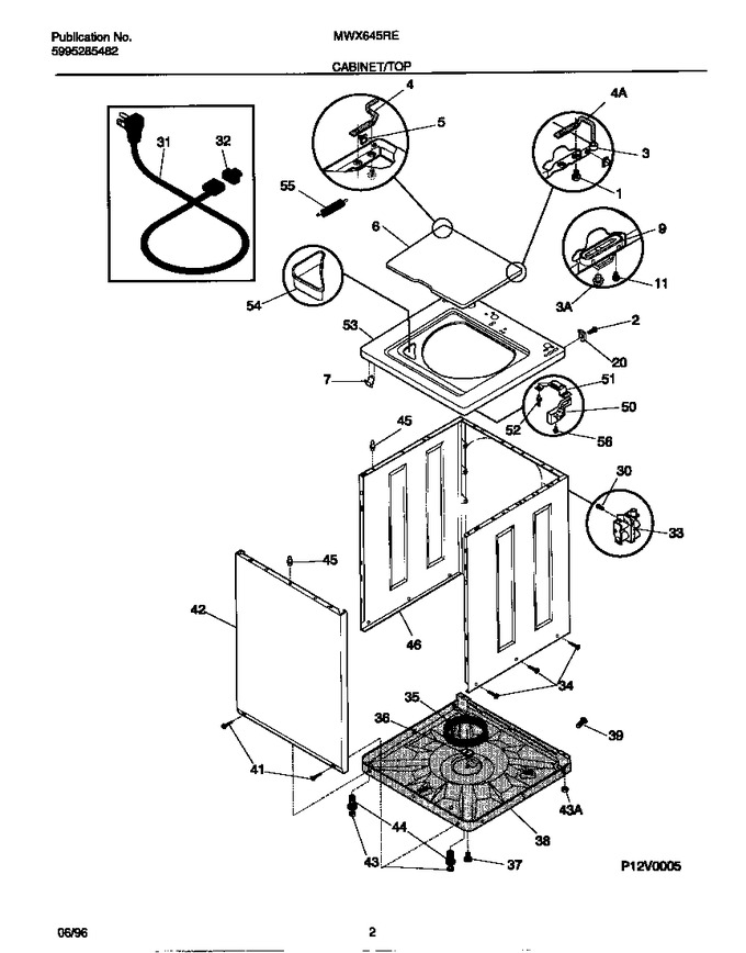 Diagram for MWX645RET0