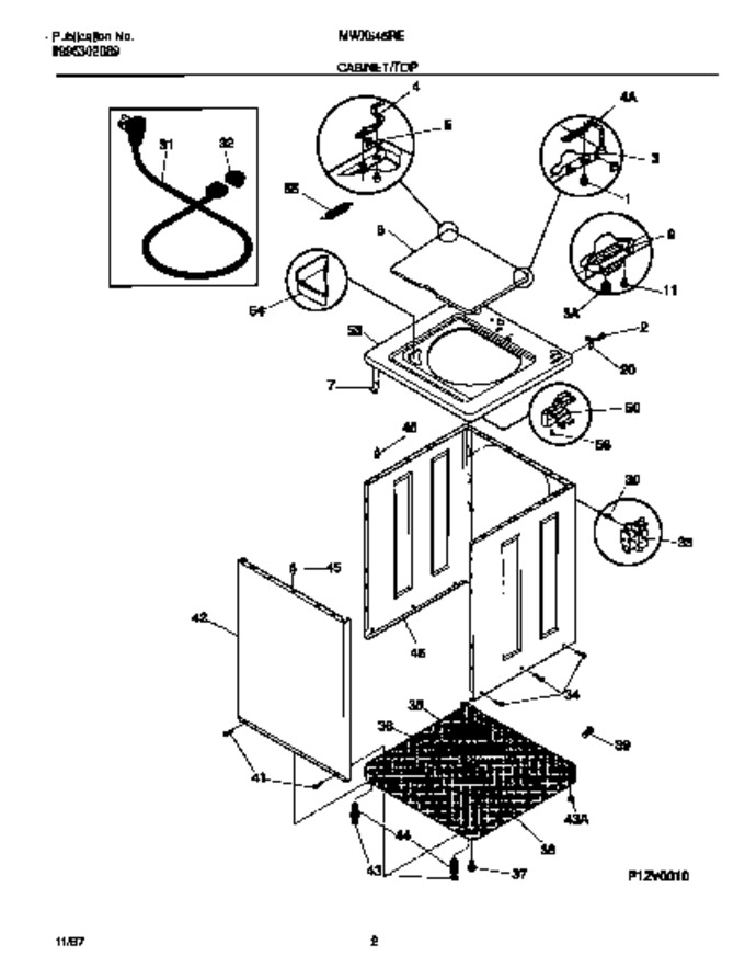 Diagram for MWX645RES2