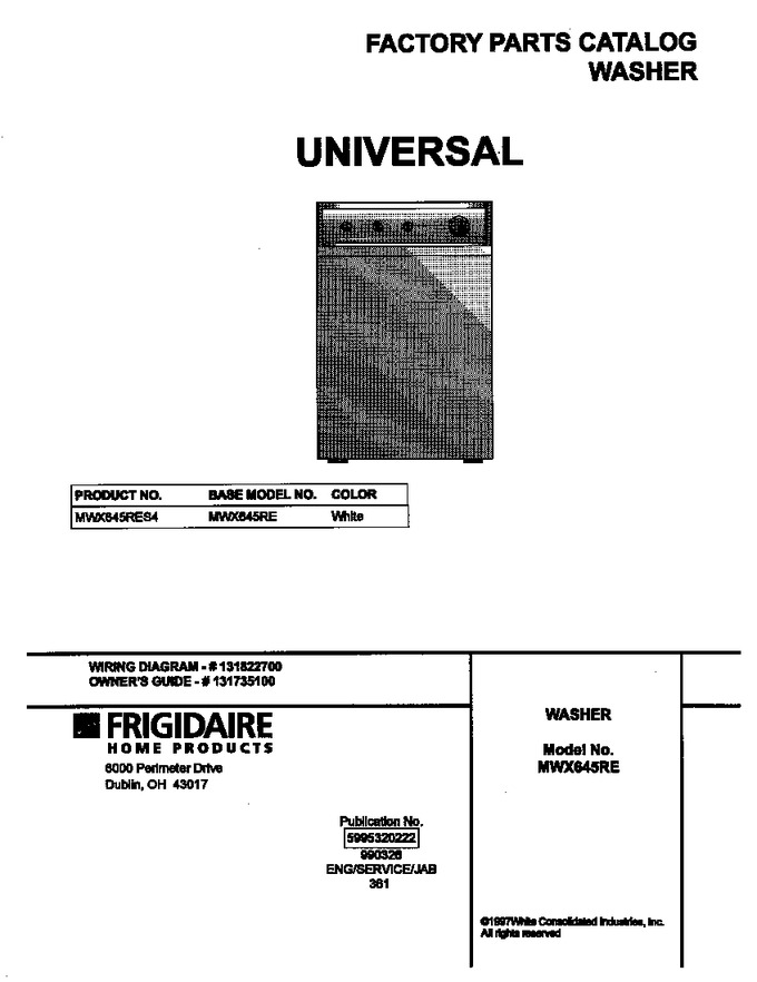 Diagram for MWX645RES4