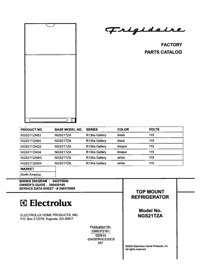 Diagram for NGS21TZAW3