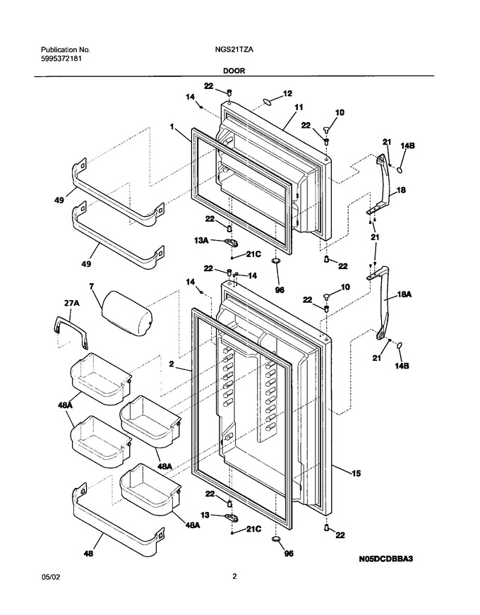 Diagram for NGS21TZAW3