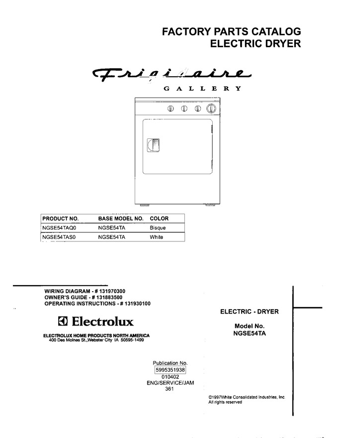 Diagram for NGSE54TAQ0