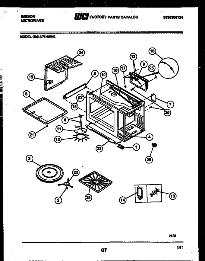 Diagram for OM13P7NWHE