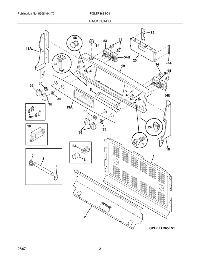 Diagram for PGLEF365EC4