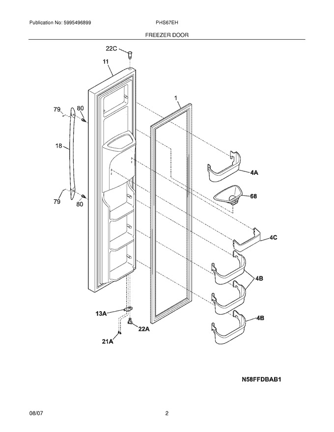 Diagram for PHS67EHSB5