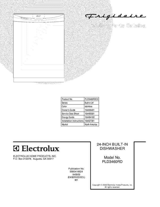 Diagram for PLD3460RDC0