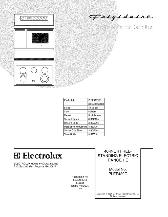 Diagram for PLEF489CCD