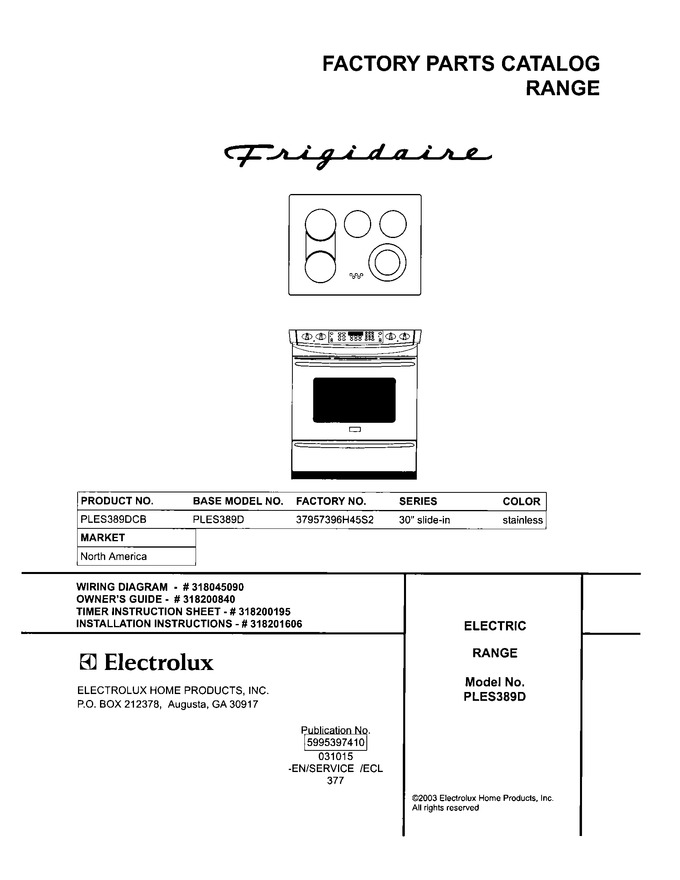 Diagram for PLES389DCB