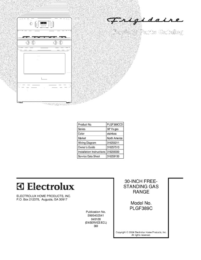 Diagram for PLGF389CCD