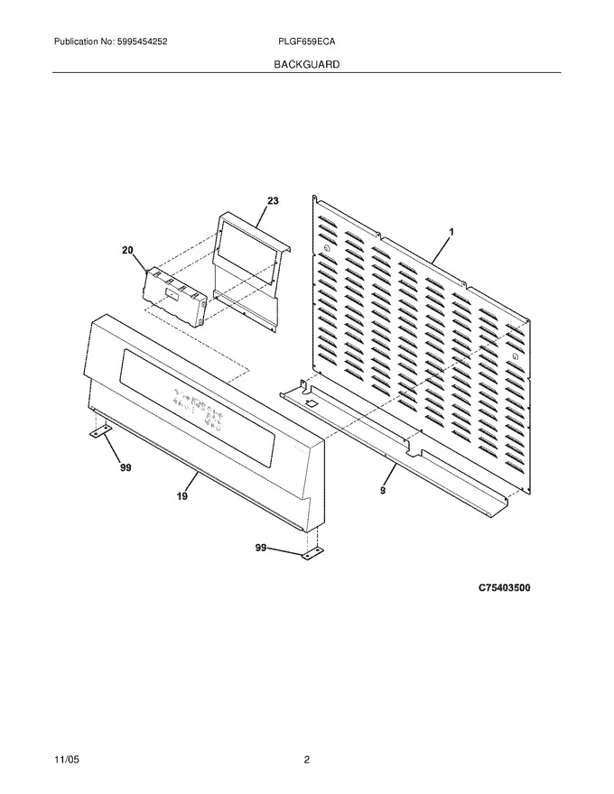 Diagram for PLGF659ECA