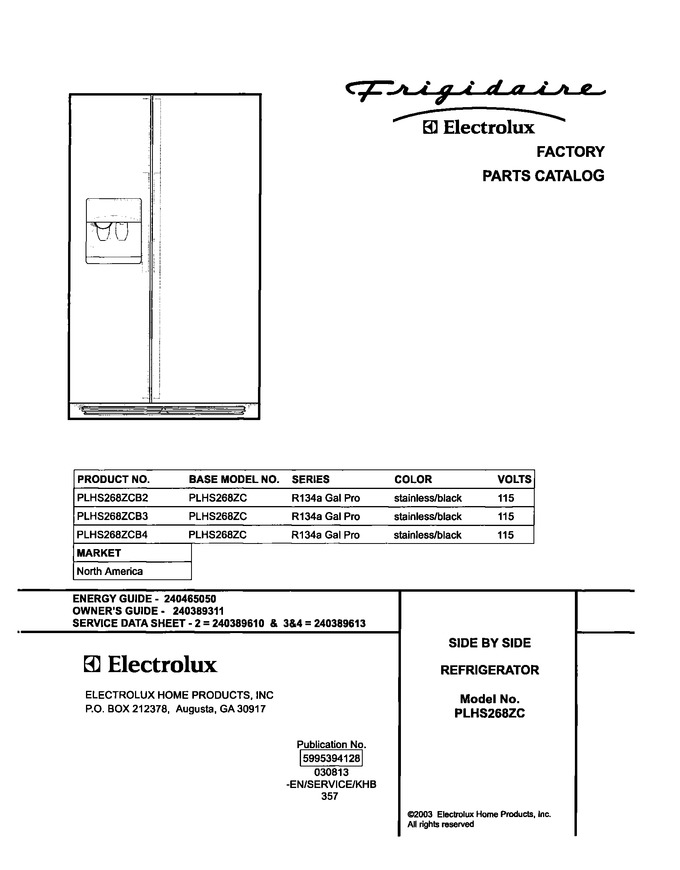 Diagram for PLHS268ZCB3