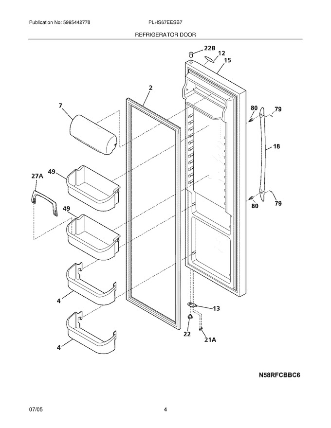 Diagram for PLHS67EESB7