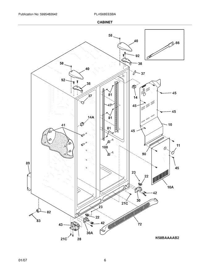 Diagram for PLHS68EESBA